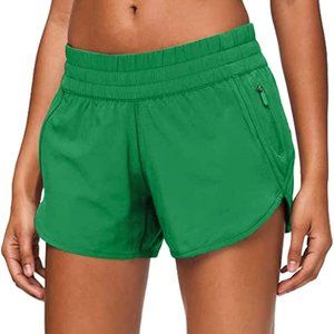 MCEDAR 4" Low Rise Athletic Track Shorts for Women with Liner Quick Dry Running